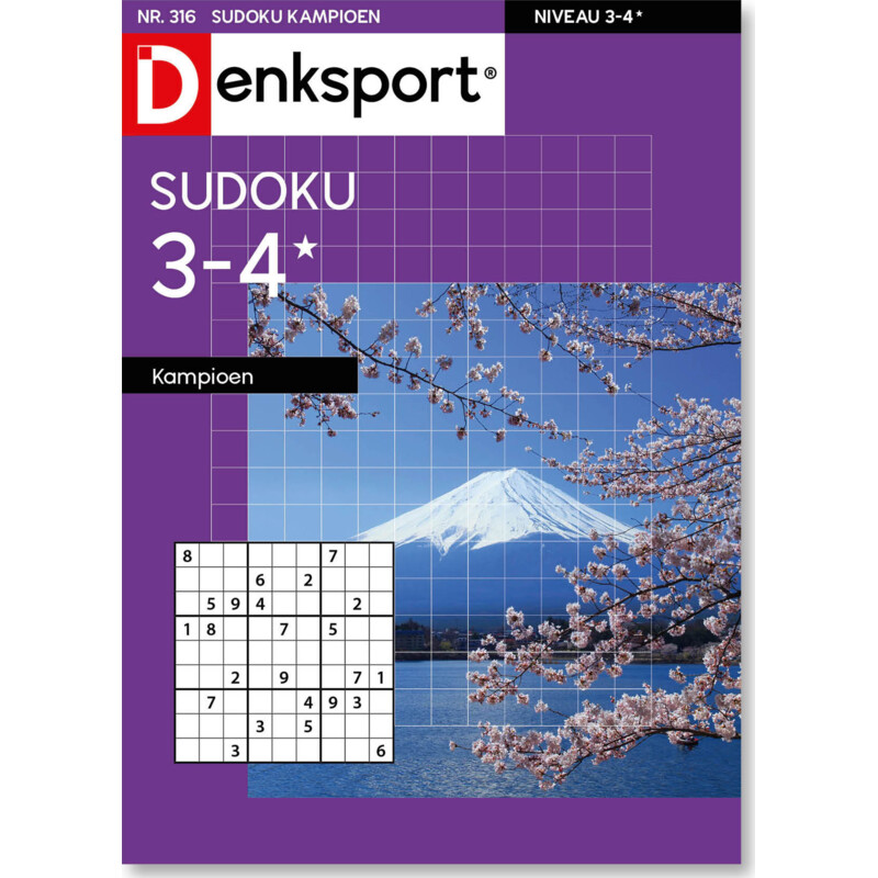 Een afbeelding van Dsp 3-4* sudoku kampioen
