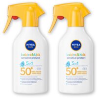 Nivea Sun Babies & kids 5in1 spray spf50+ 2-pack