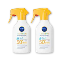 Nivea Sun Babies & kids 5in1 spray spf50+ 2-pack