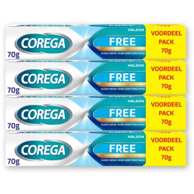 pdp-image-Corega Free kleefcreme gebitsprothese vrdl 4pck