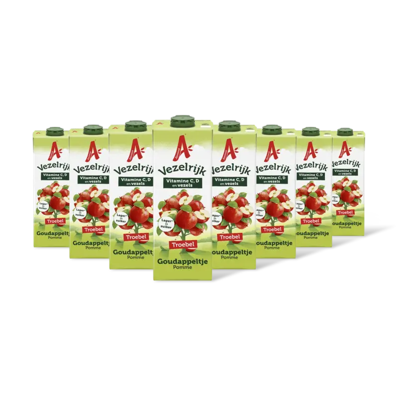 Goudappeltje troebel 8-pack