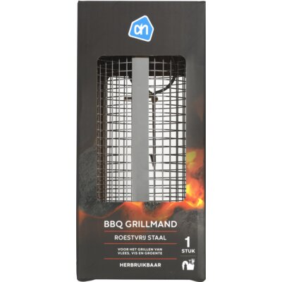 pdp-image-AH BBQ rollende grillmand rvs 9x20cm