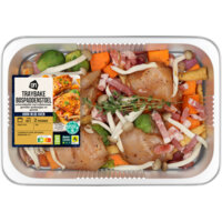Een afbeelding van AH Traybake kip bospaddenstoel truffel