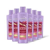 Andrélon Levendige kleur shampoo 6-pack
