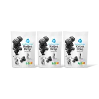 AH Suikervrij katjesdrop 3-pack