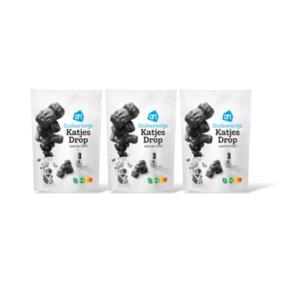 pdp-image-AH Suikervrij katjesdrop 3-pack