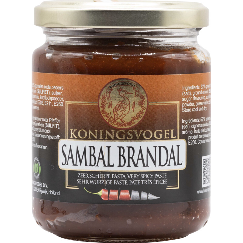 Een afbeelding van Koningsvogel Sambal brandal
