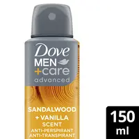 Dove Men+care sandalwood + vanilla spray