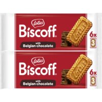 Lotus Biscoff Speculoos Belgian chocolate 2-pack