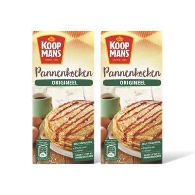 pdp-image-Koopmans Mix voor pannenkoeken origineel 2-pack