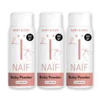 Naïf Babypoeder 3-pack