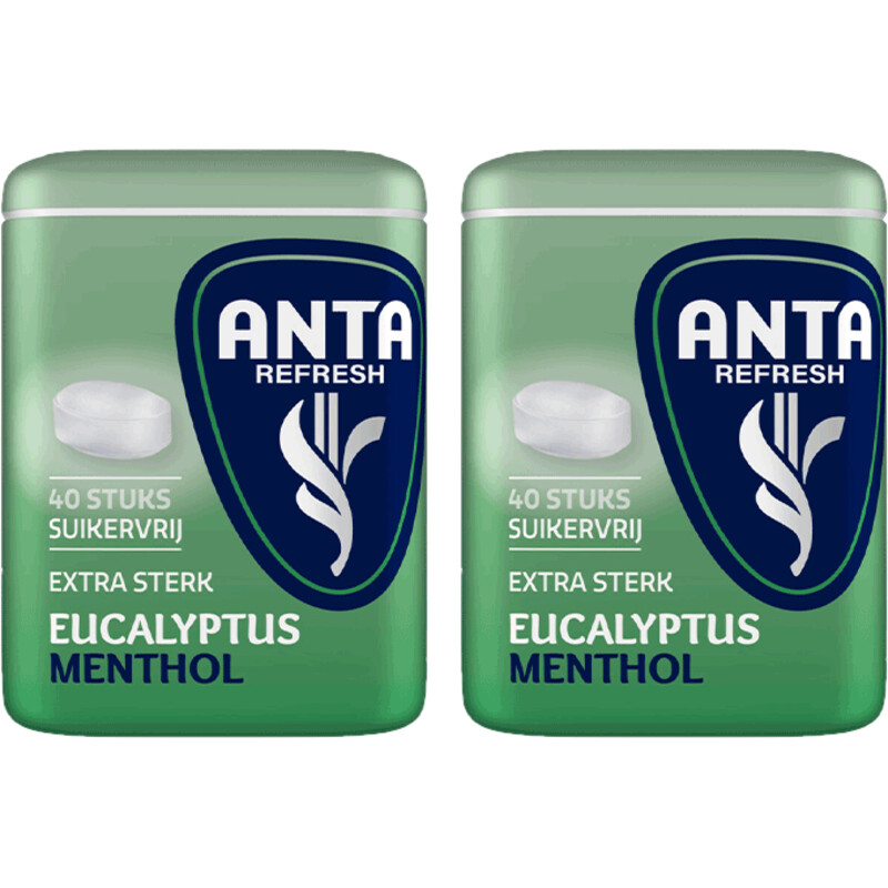 Een afbeelding van Anta Refresh Eucalyptus 2-pack