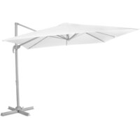 Een afbeelding van Vonroc Parasol pisogne wit 300x300cm
