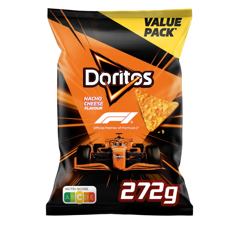 Nacho Cheese Tortilla Chips 272 gr
