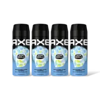 Axe Ice chill deodorant bodyspray 4-pack