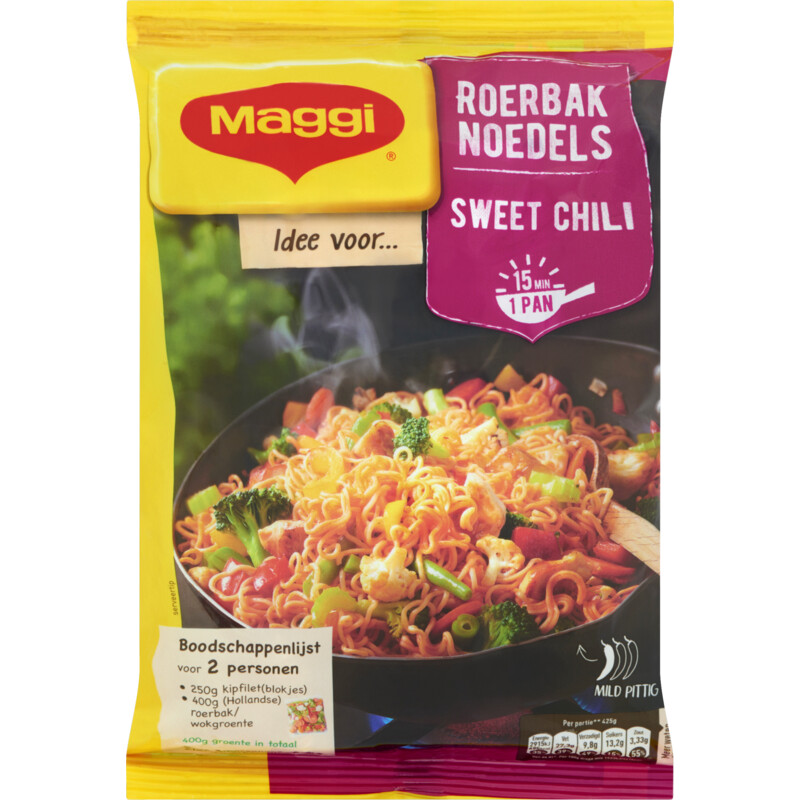Een afbeelding van Maggi Stir-fry noodles sweet chili