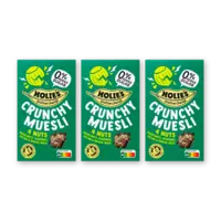 Holie's Crunchy muesli 4 nuts 3-pack