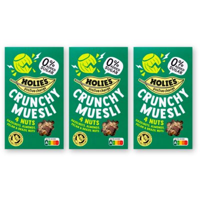 pdp-image-Holie's Crunchy muesli 4 nuts 3-pack