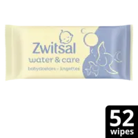 Zwitsal Water & care babydoekjes