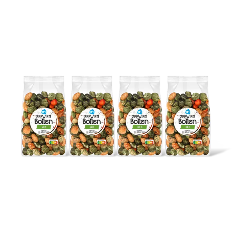 Zeewier bollen mild 4-pack