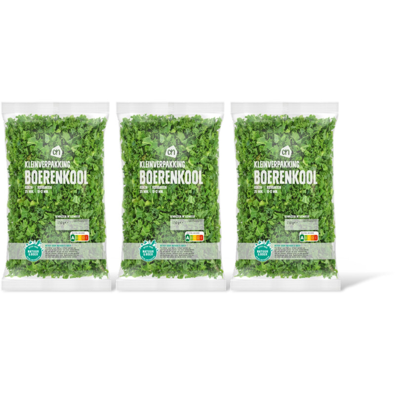 AH Boerenkool kleinverpakking 3-pack
