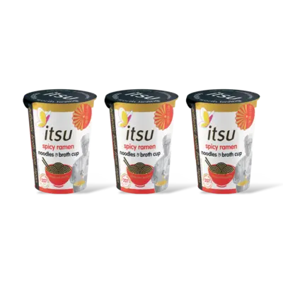 pdp-image-Itsu Spicy ramen noodles & broth cup 3-pack