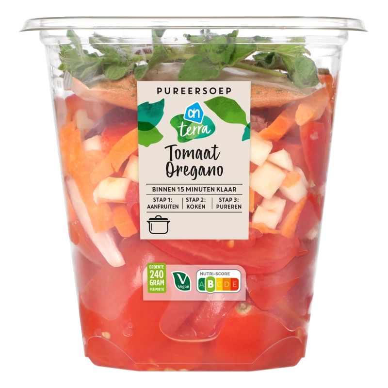 AH Terra Verse pureersoep tomaat oregano