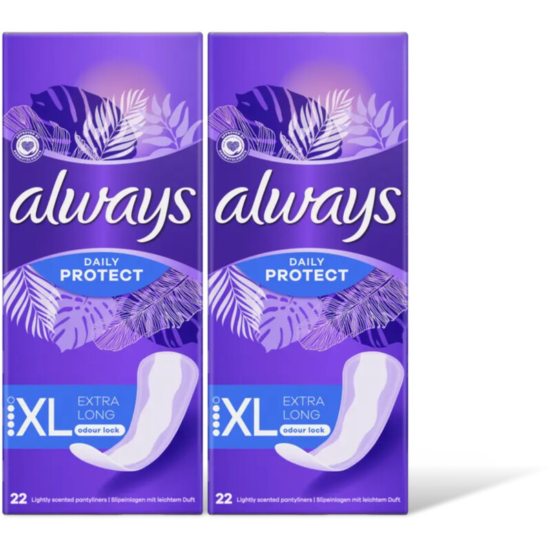 Always Daily prot extra long inlegkruisjes 2pck