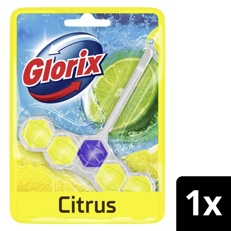 Glorix Power5 citrus wc-blok