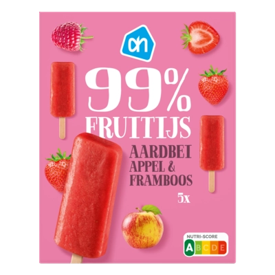 pdp-image-AH 99% fruitijs aardbei, appel & framboos