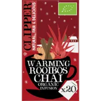 Clipper Warming rooibos chai organic infusion
