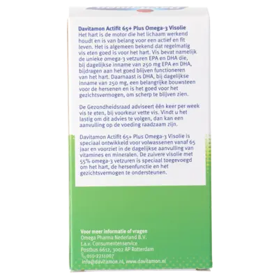 pdp-image-Davitamon Actifit 65+ omega-3 visolie capsules