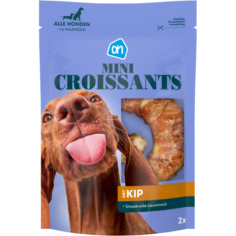AH Mini croissants met kip
