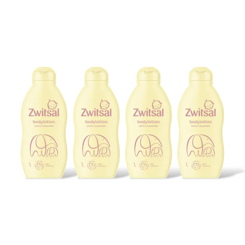 Baby bodylotion 4-pack