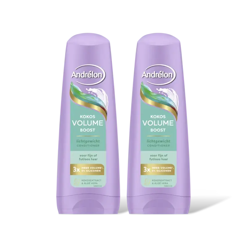 Andrélon Kokos volume boost conditioner 2-pack
