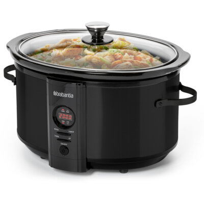 pdp-image-Brabantia Slowcooker BBEK1083 zwart 6,4 liter