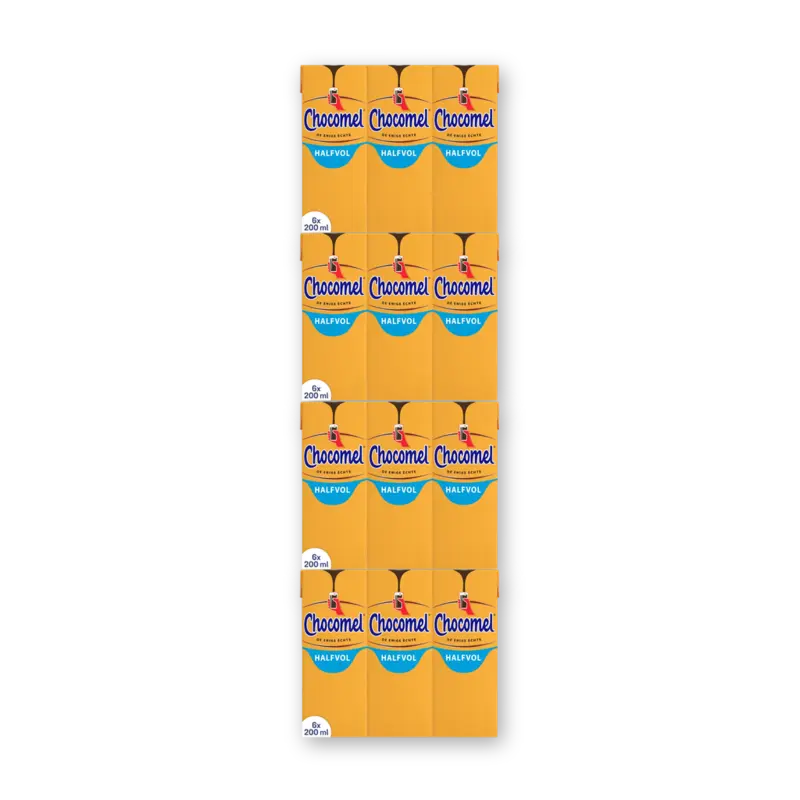 Halfvol 6-pack 4-pack