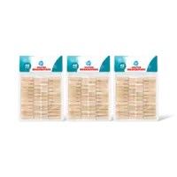 AH Houten wasknijpers 3-pack