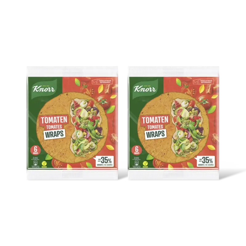 Knorr Tomaten wraps 2-pack
