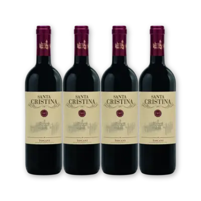 pdp-image-Antinori Santa Cristina Rosso 4 flessen