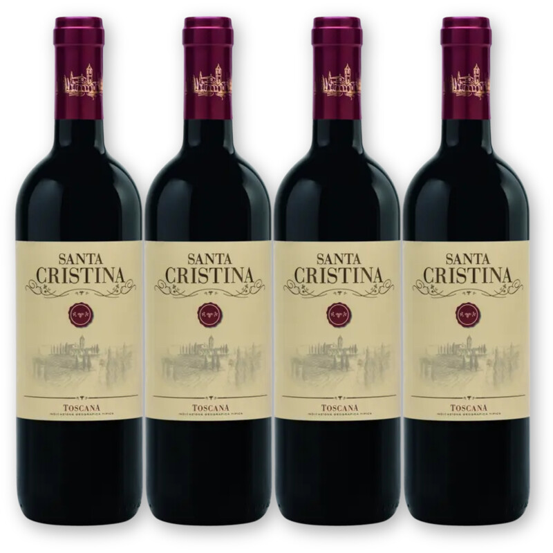 Antinori Antinori Santa Cristina Rosso 4 flessen