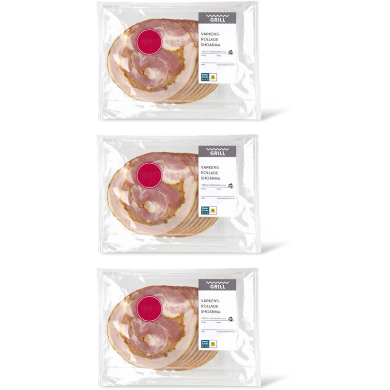 AH Varkensrollade shoarma 3-pack