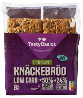 pdp-image-TastyBasics Low carb knäckebröd Pompoenpit
