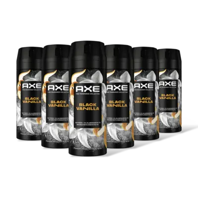pdp-image-Axe Black vanilla deodorant bodyspray 6-pack