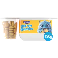 Danone Af en toetje yoghurt met vanille smaak