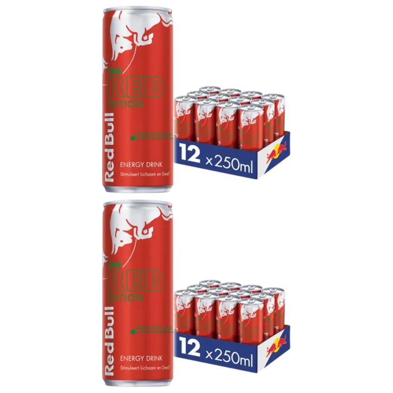 Red Bull Energy drink watermeloen 2x 12-pack