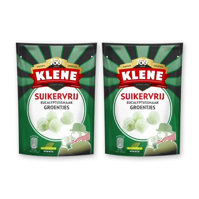 Klene Suikervrij groentjes 2-pack