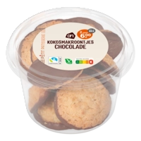AH Kokosmakroontjes pure chocolade