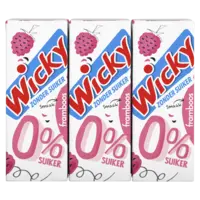 Wicky Framboos 0% suiker 6-pack