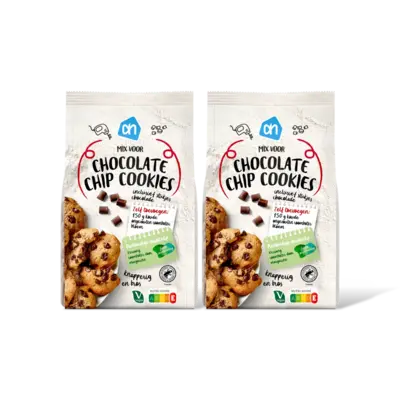 pdp-image-AH Mix voor chocolate chip cookies 2-pack